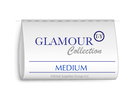 TY Glamour Collection Pillows from T-Y Group with medium firmness, designed for luxury hotel bedding by Harbor Linen.