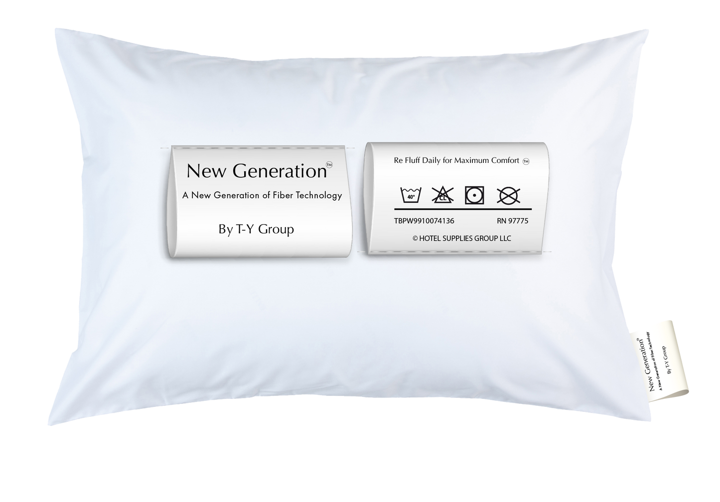 New Generation™ Pillow (2-Pillows) by TY Group & HL -  Free* Shipping